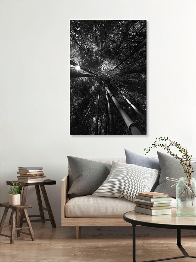 Bambuswald 007, Vietnam – Fotokunst von HEIKO HELLWIG als Poster oder Acrylglasbild