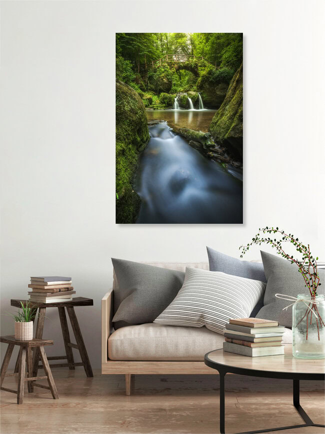 Schiessentümpel in Luxemburg, Luxemburg – Fotokunst von Jean Claude Castor als Poster oder Acrylglasbild
