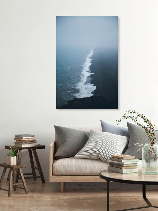 The Cold Coast, Island – Fotokunst von Quentin Strohmeier als Poster oder Acrylglasbild