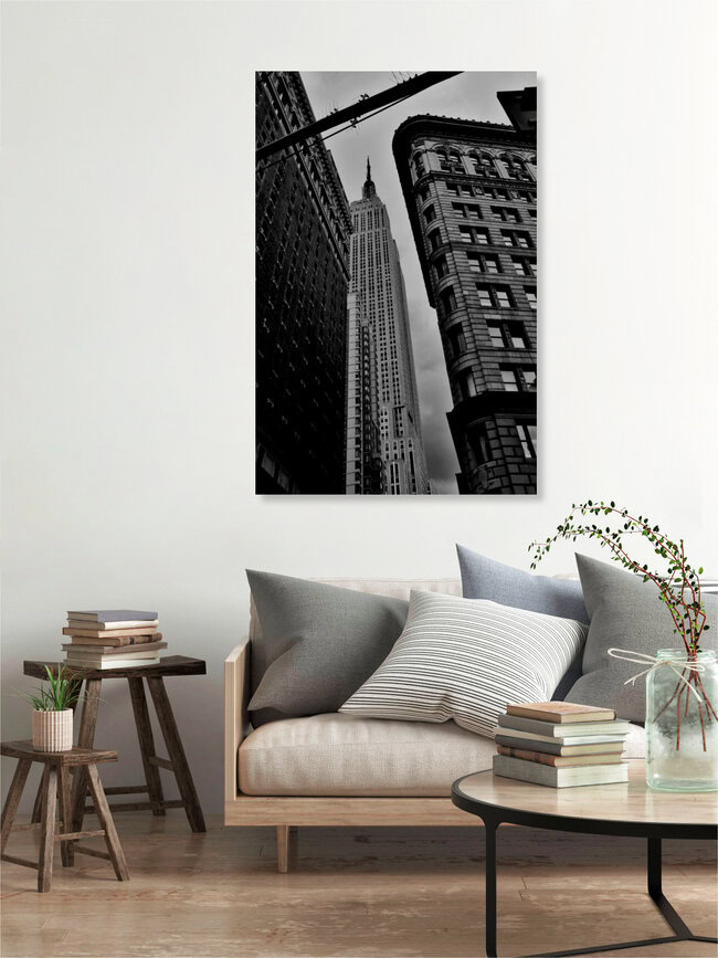 Empire, United States – wall art by Uli Schneider as Poster or Acrylic Glass Print
