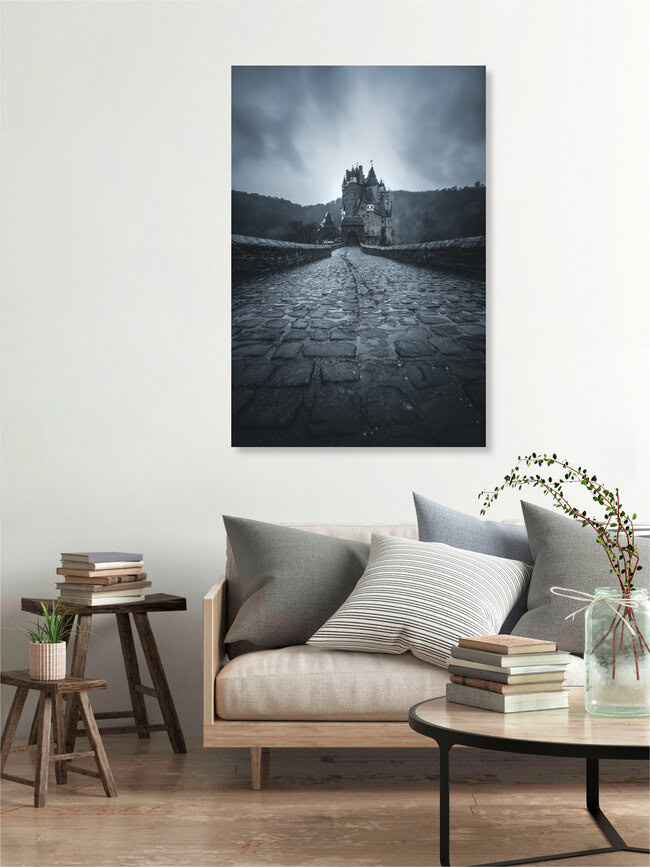Foggy Morning, Deutschland – Fotokunst von Philipp Steiger als Poster oder Acrylglasbild