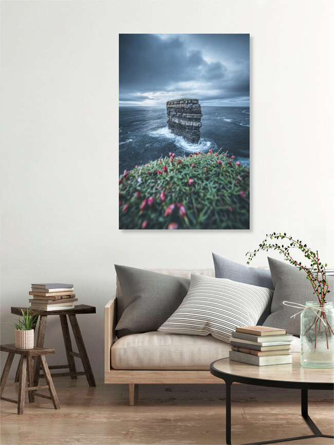 Downpatrick Head, Irland – Fotokunst von Philipp Steiger als Poster oder Acrylglasbild