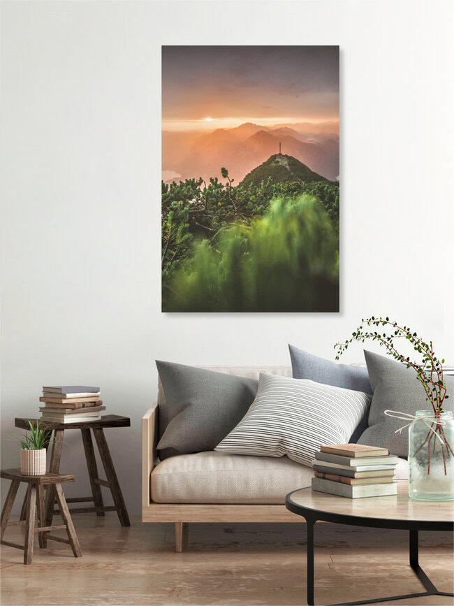 Sunrise, Deutschland – Fotokunst von Philipp Steiger als Poster oder Acrylglasbild