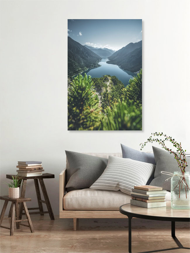 Mountain View, Österreich – Fotokunst von Philipp Steiger als Poster oder Acrylglasbild