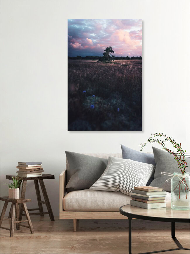 Ein entspannter Abend in Dänemark, Dänemark – Fotokunst von Lukas Litt als Poster oder Acrylglasbild