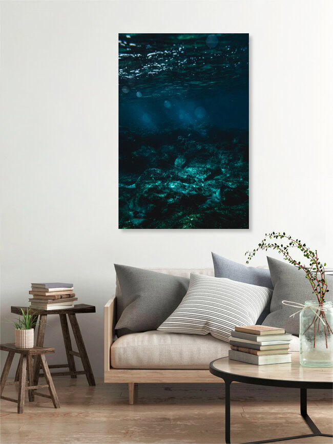 Unterwasser, Spanien – Fotokunst von Lukas Litt als Poster oder Acrylglasbild