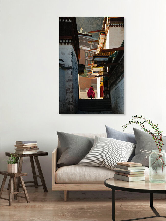 Labrang Monastery // Xiahe, China, China – wall art by Manuel Gros as Poster or Acrylic Glass Print