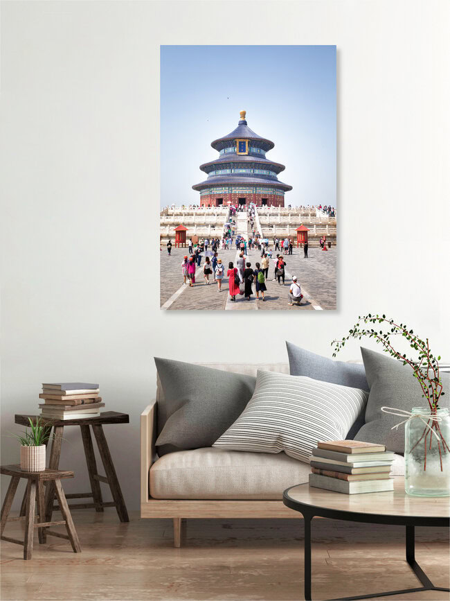 Temple of Heaven, China – wall art by Oona Kallanmaa as Poster or Acrylic Glass Print