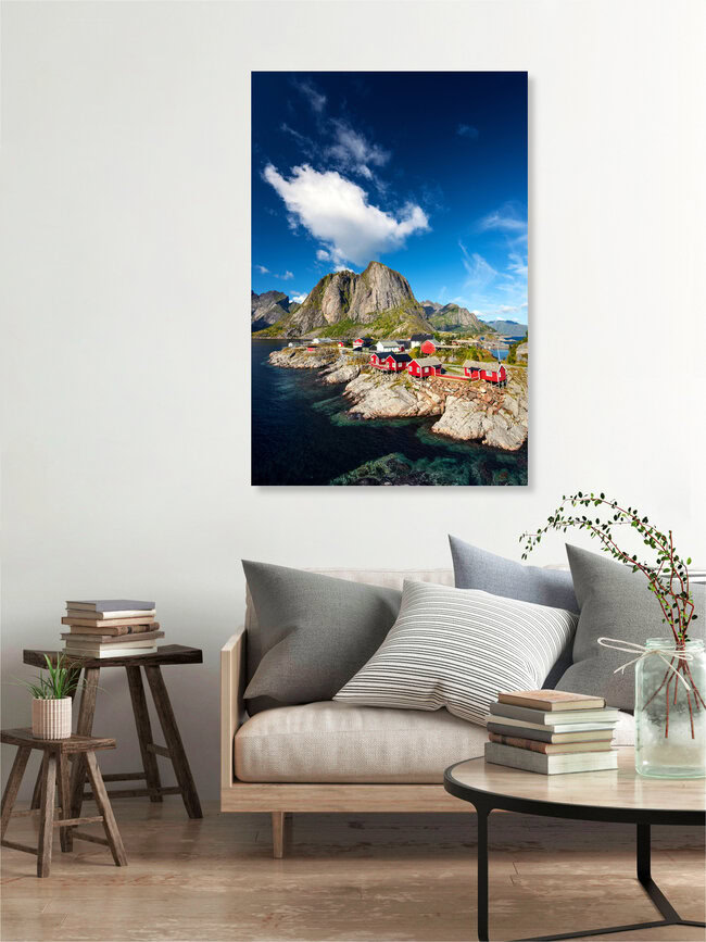 Hamnøya, Norwegen – Fotokunst von Dave Derbis als Poster oder Acrylglasbild