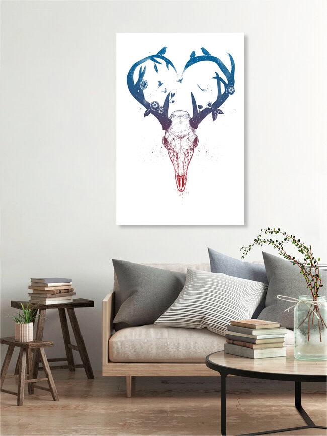 Wandbild 'Neverending love' – Kunst von Balazs Solti als Poster oder Acrylglasbild