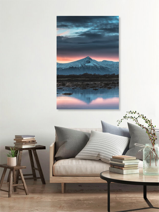 Colour of the North, Norwegen – Fotokunst von Sebastian Worm als Poster oder Acrylglasbild