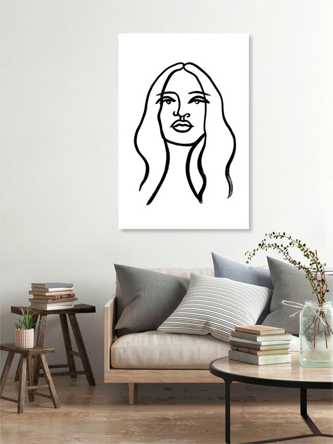 Wandbild 'Selma' – Kunst von Julia Hariri als Poster oder Acrylglasbild
