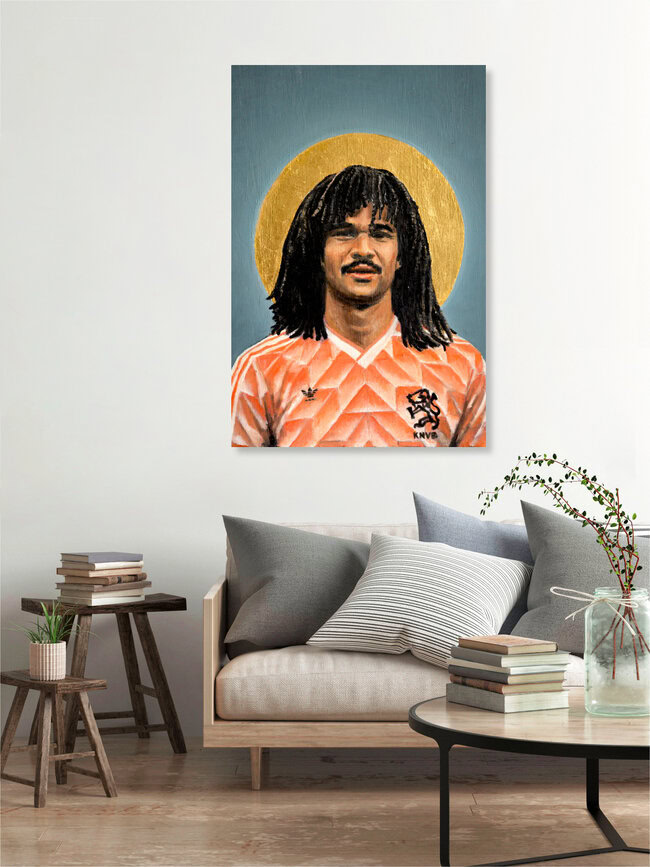 'Ruud Gullit' – Wall Art by David Diehl as Poster or Acrylic Glass Print