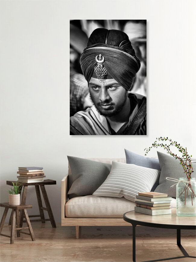Grace, Indien – Fotokunst von Jagdev Singh als Poster oder Acrylglasbild