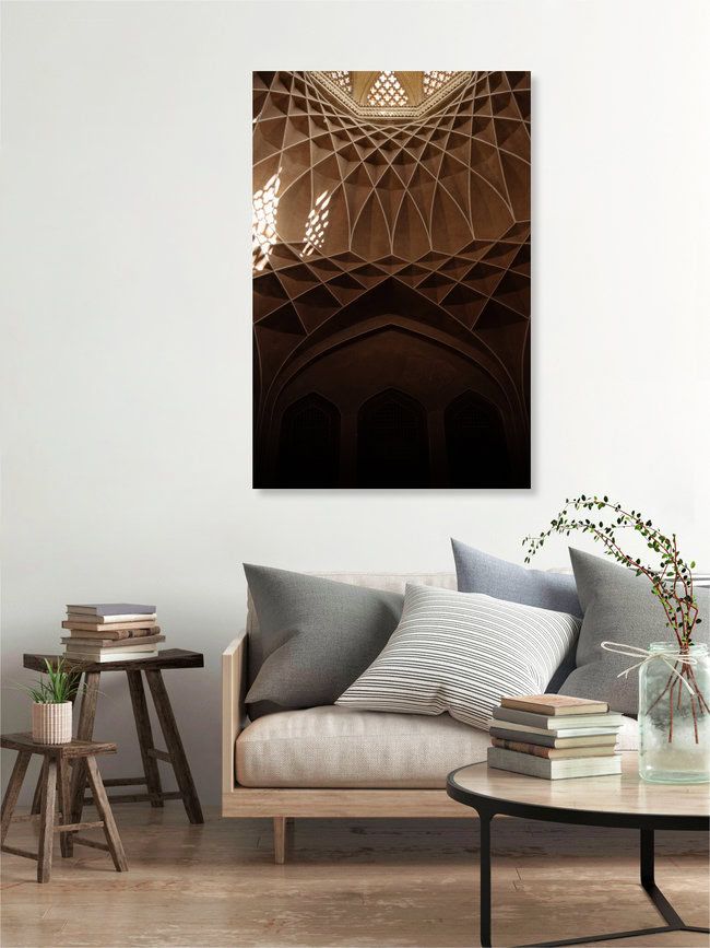 Islamische Architektur im Iran, Iran – Fotokunst von Claas Liegmann als Poster oder Acrylglasbild
