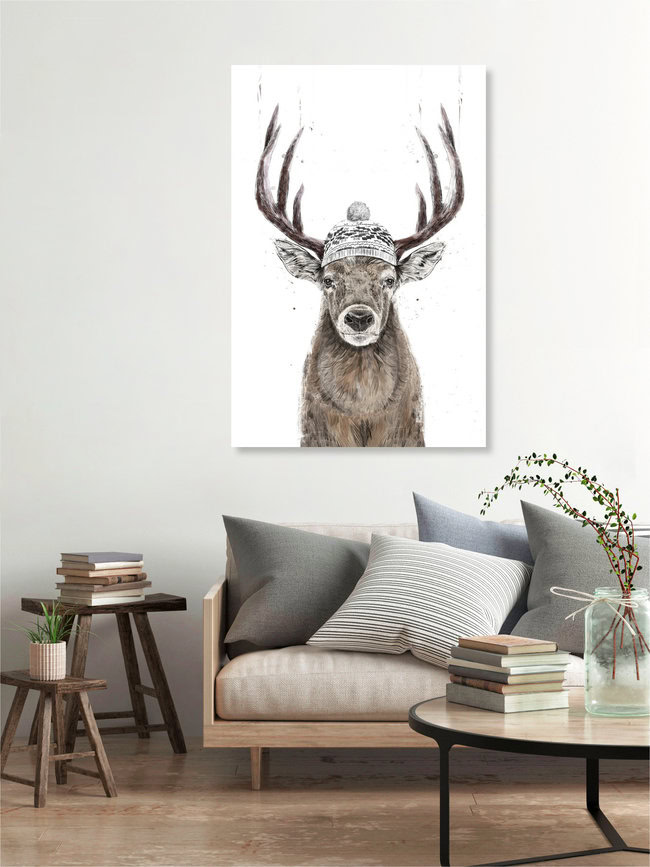 Wandbild 'Let's go outside' – Kunst von Balazs Solti als Poster oder Acrylglasbild