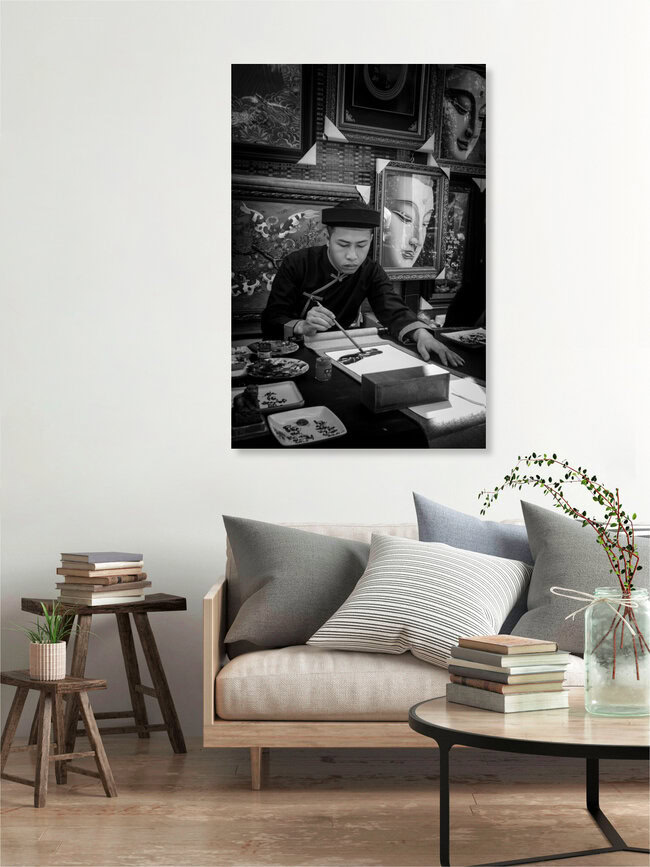 Eine alte Tradition, Vietnam – Fotokunst von Thomas Junklewitz als Poster oder Acrylglasbild