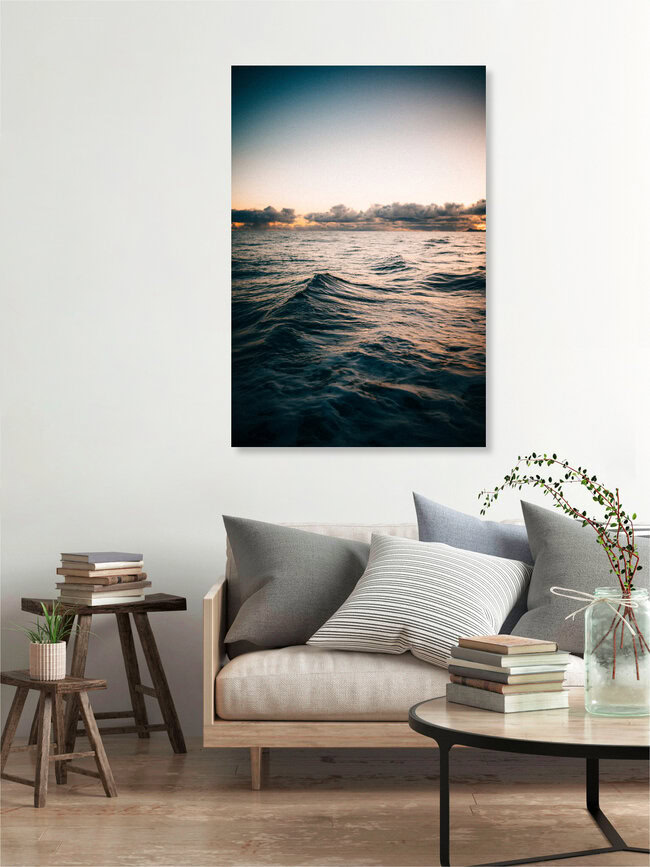 Raue See am Nordpolarkreis, Norwegen – Fotokunst von Marco Leiter als Poster oder Acrylglasbild