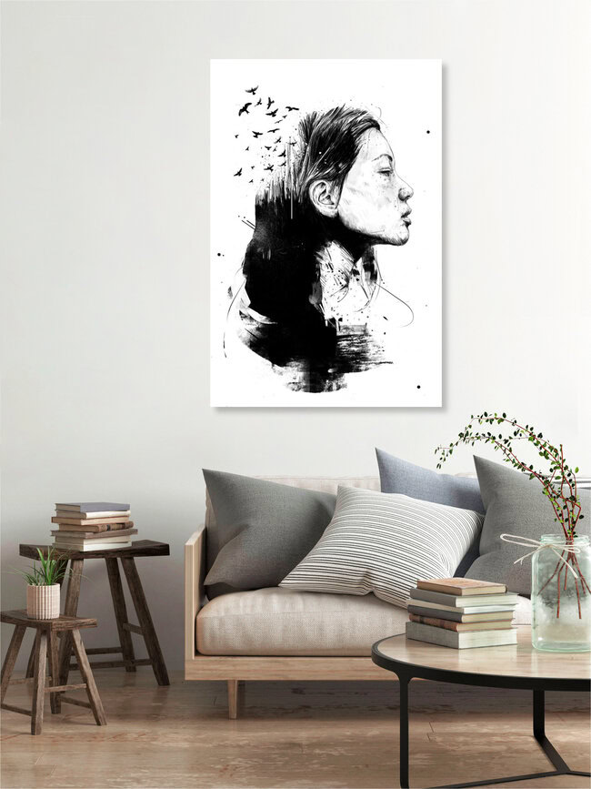 Wandbild 'Open your mind' – Kunst von Balazs Solti als Poster oder Acrylglasbild