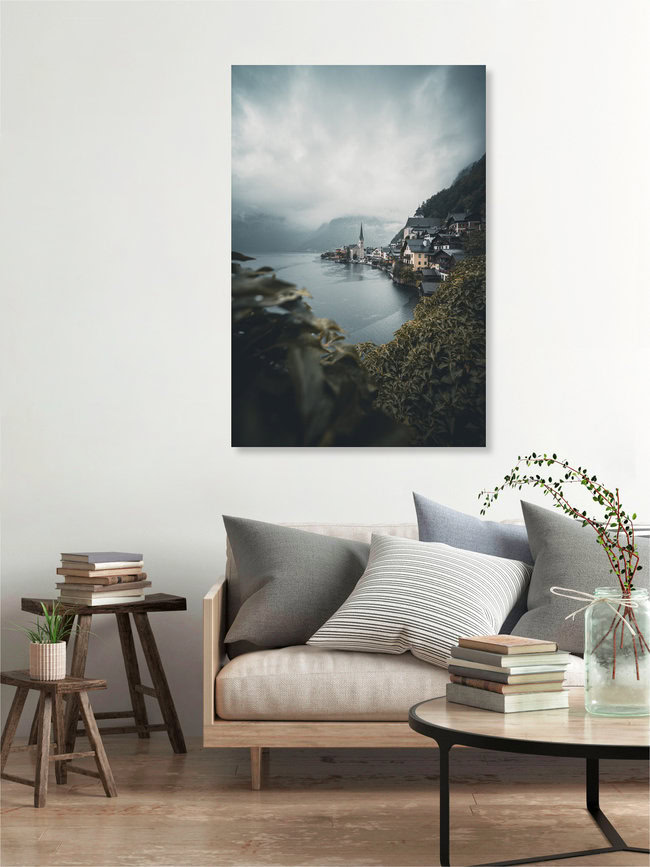 Atmospheric Hallstatt I, Austria – wall art by Franz Sussbauer as Poster or Acrylic Glass Print