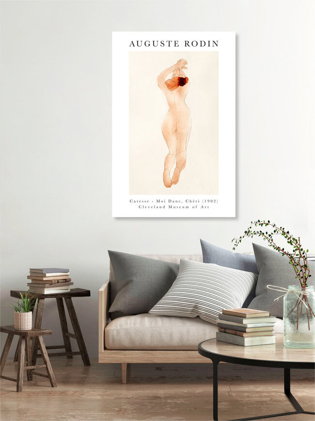 'Caresse, moi danc, chéri by Auguste Rodv' – Wall Art by Art Classics as Poster or Acrylic Glass Print