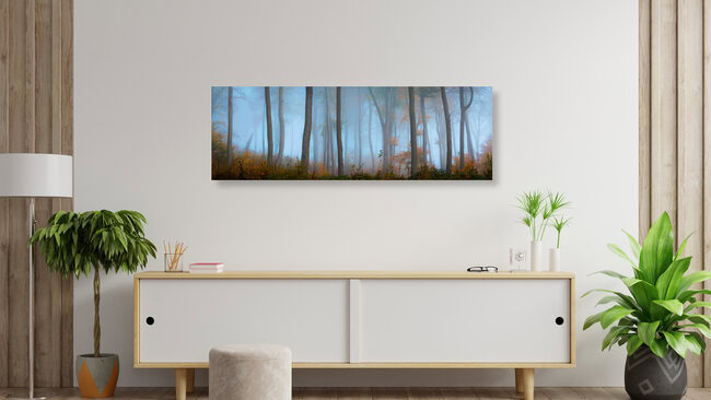 Foggy Forest - Panorama, Germany – wall art by Martin Wasilewski as Poster or Acrylic Glass Print