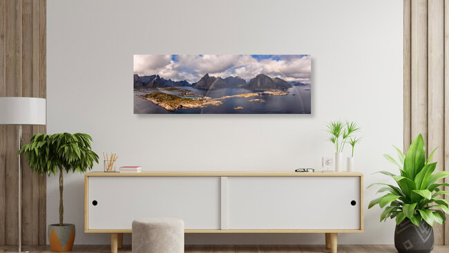 Lofoten Panorama Norway, Norway – wall art by Achim Thomae as Poster or Acrylic Glass Print