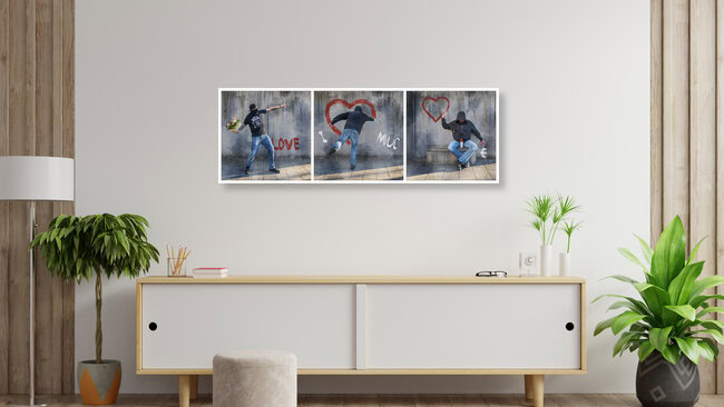 Tryptichon der Werte, Deutschland – Fotokunst von Roswitha Schleicher-Schwarz als Poster oder Acrylglasbild