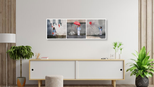 Tryptichon der Werte II, Deutschland – Fotokunst von Roswitha Schleicher-Schwarz als Poster oder Acrylglasbild