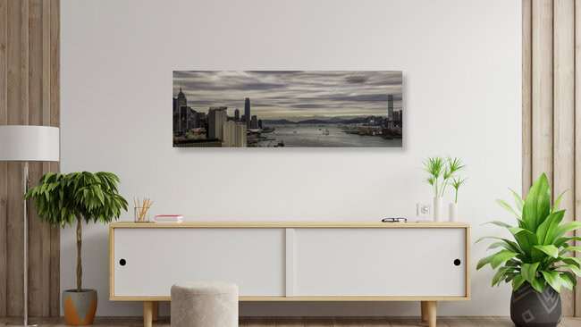 Victoria Harbour, Hong Kong – Fotokunst von Rob Smith als Poster oder Acrylglasbild