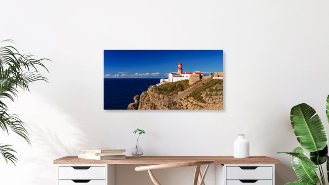 Cabo Sao Vicente Portugal, Portugal – Fotokunst von Achim Thomae als Poster oder Acrylglasbild