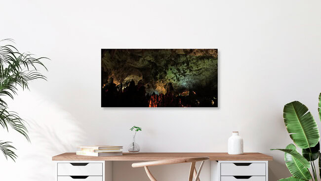 Carlsbad Caverns 2, Vereinigte Staaten – Fotokunst von Jan Glebinski als Poster oder Acrylglasbild