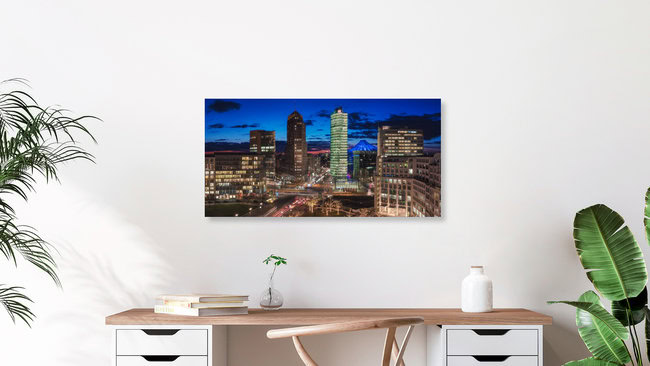 Berlin Potsdamer Square, Germany – wall art by Jean Claude Castor as Poster or Acrylic Glass Print