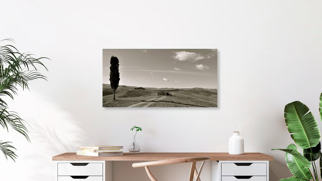 Country house, Italien – Fotokunst von Domenico Piccione als Poster oder Acrylglasbild