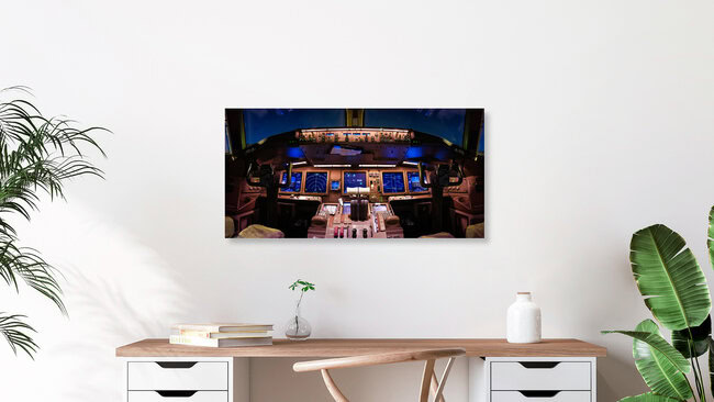 compute office, Germany – wall art by Inflight Galerie as Poster or Acrylic Glass Print