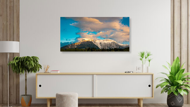 Berchtesgaden Alps at sundown, Germany – wall art by Martin Wasilewski as Poster or Acrylic Glass Print