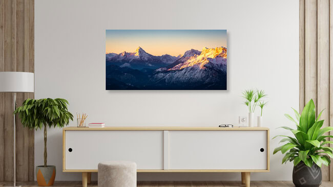 Berchtesgadener Alpen im Sonnenaufgang, Deutschland – Fotokunst von Martin Wasilewski als Poster oder Acrylglasbild