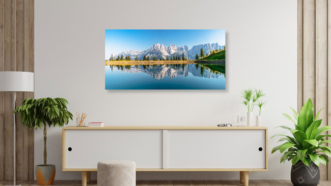 Wilder Kaiser in Tirol, Österreich – Fotokunst von Achim Thomae als Poster oder Acrylglasbild