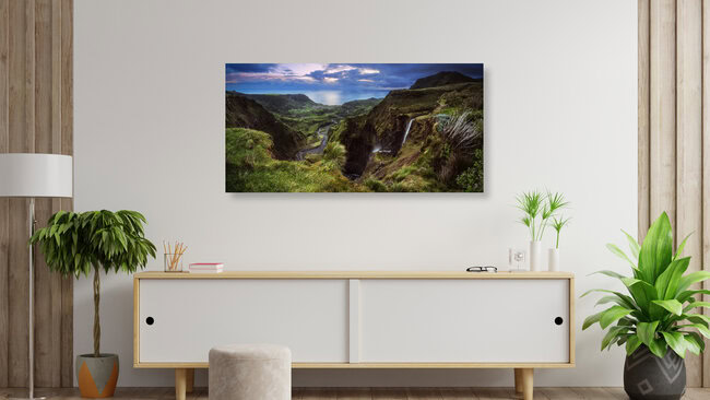 Unspoiled Nature on the Azores, Portugal – wall art by Jean Claude Castor as Poster or Acrylic Glass Print