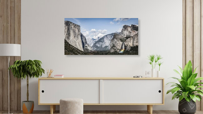 RAINBOW WATERFALL, Vereinigte Staaten – Fotokunst von Andreas Adams als Poster oder Acrylglasbild