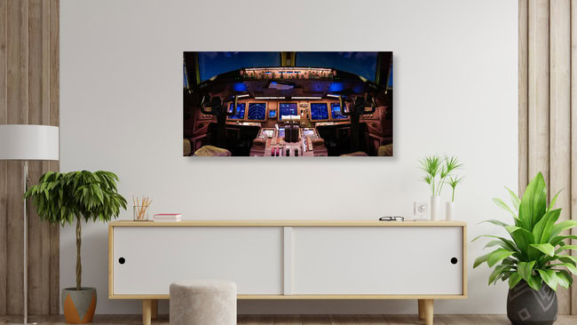 compute office, Germany – wall art by Inflight Galerie as Poster or Acrylic Glass Print