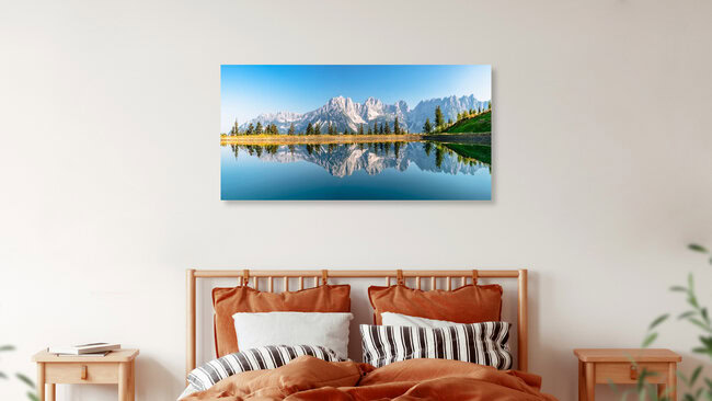 Wilder Kaiser in Tirol, Österreich – Fotokunst von Achim Thomae als Poster oder Acrylglasbild