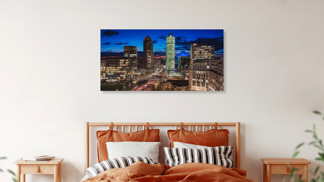 Berlin Potsdamer Square, Germany – wall art by Jean Claude Castor as Poster or Acrylic Glass Print
