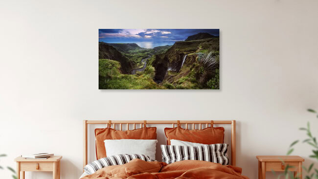 Unspoiled Nature on the Azores, Portugal – wall art by Jean Claude Castor as Poster or Acrylic Glass Print