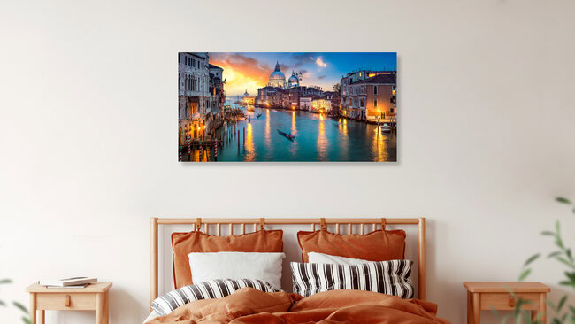 Canal Grande in Venedig Italien, Italien – Fotokunst von Jan Becke als Poster oder Acrylglasbild