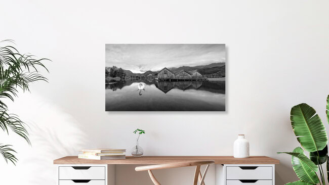 Kochel am See, Deutschland – Fotokunst von Christian Janik als Poster oder Acrylglasbild