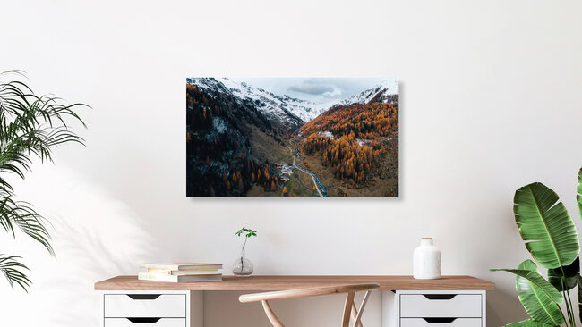 Johannes Hulsch, Prettau in den italienischen Alpen im Herbst - Italien, Europa