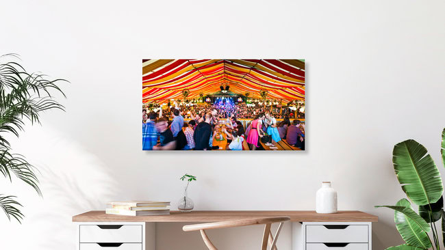 Fun Fair Cannstatter Wasen, Germany – wall art by Christoph Kalck as Poster or Acrylic Glass Print