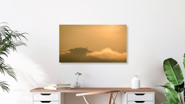 zwischen Wolken, Deutschland – Fotokunst von Monika Schwager als Poster oder Acrylglasbild