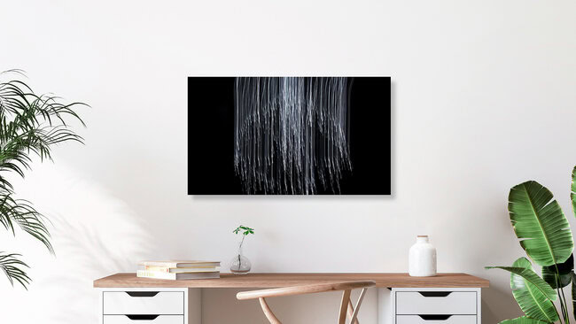 Lichtdusche, Österreich – Fotokunst von Christine Barth als Poster oder Acrylglasbild